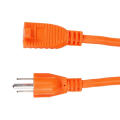 Cable eléctrico de alta calidad de 125V Duración de EE. UU. Cable de extensión de extensión de alimentación de 100 m Cable de extensión al aire libre